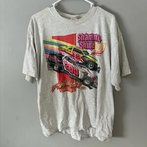 shammy shine 200 racing vintage 1992 tshirt mens size XXL fruit of the loom